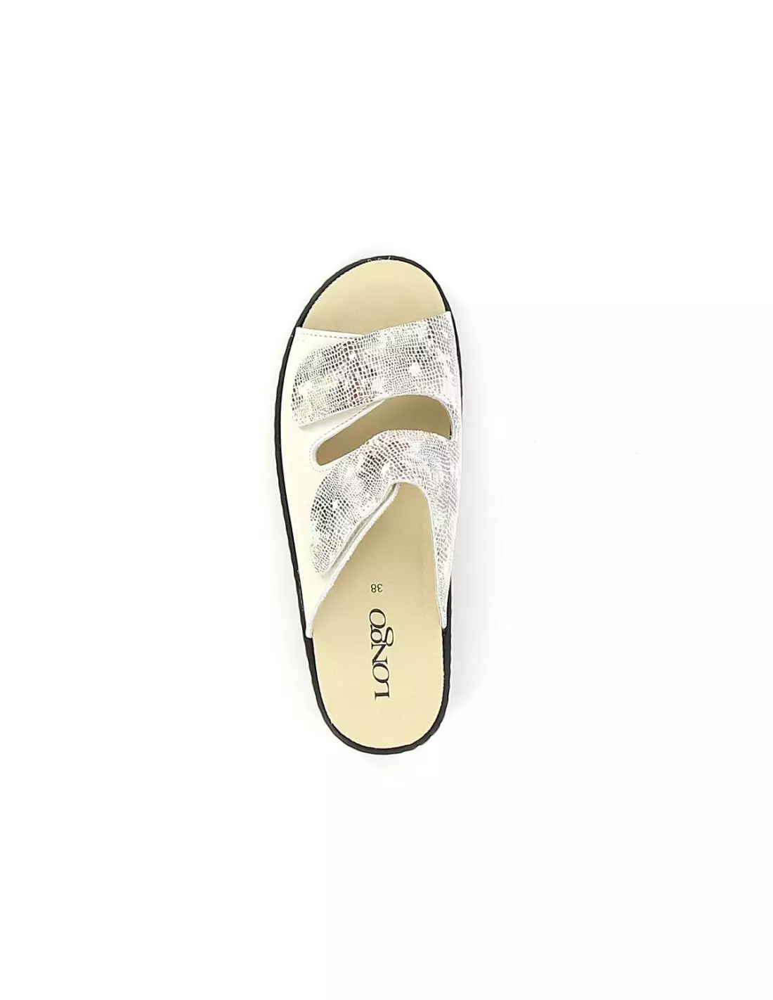 LONGO LONBOURRY 1019280 BEIGE MULTI - Mules & sabots Beigemulti