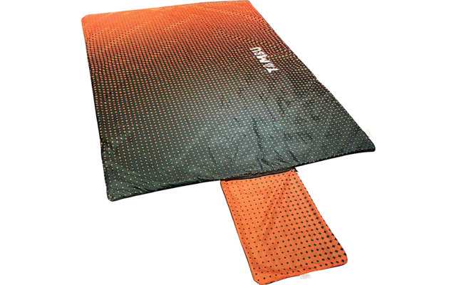 Tambu Kambala Campingdecke Recyceltes Polyester mit integriertem Packsack 203 x 145 cm