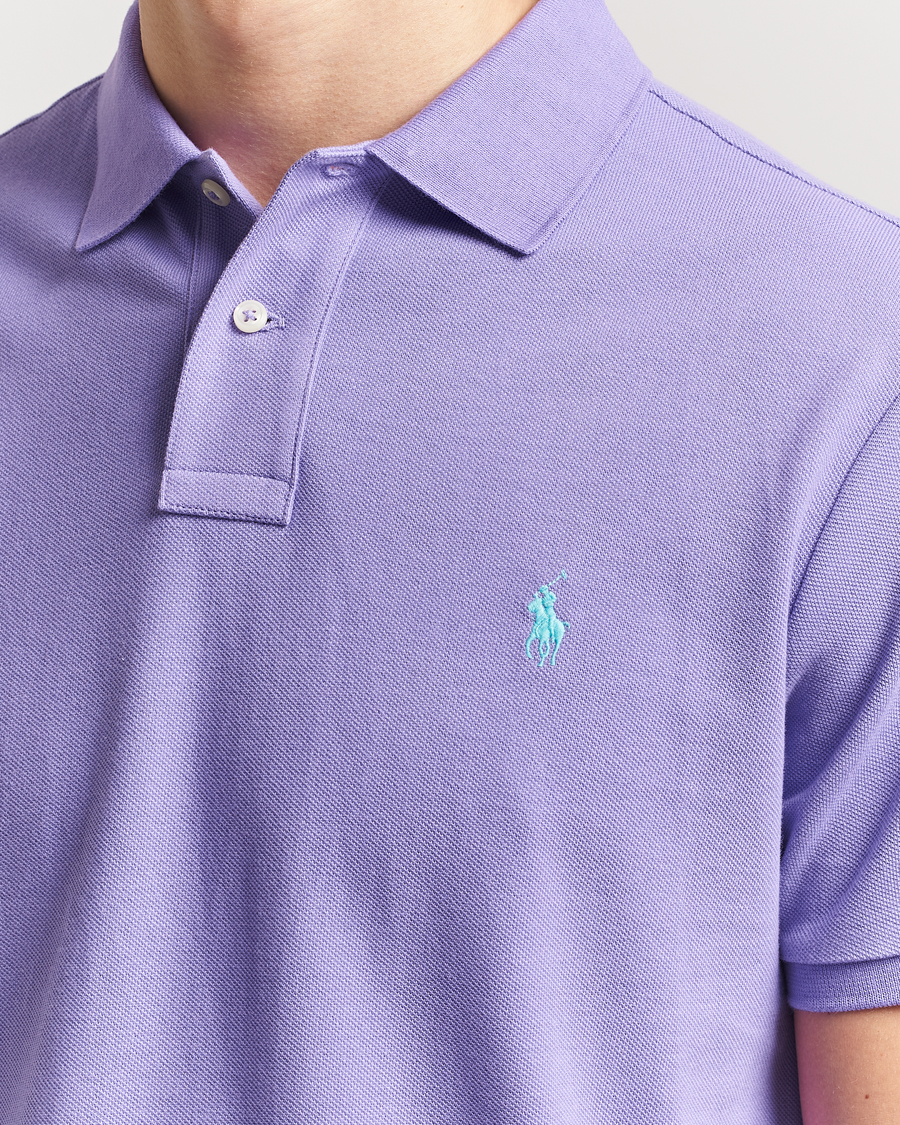 Polo Ralph Lauren Custom Slim Fit Polo Cactus Purple
