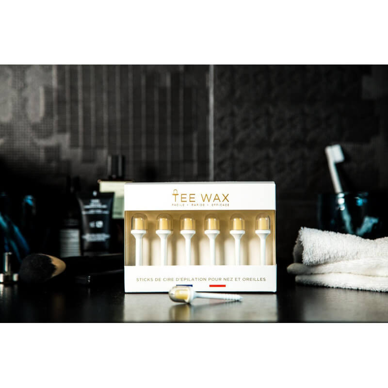 Kit présentoir cire d'épilation Nez et Oreilles Tee Wax 20 coffrets