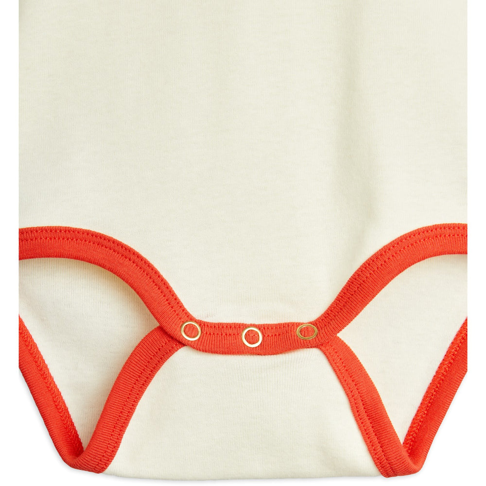 Køb Mini Rodini Offwhite Ladybugs Body