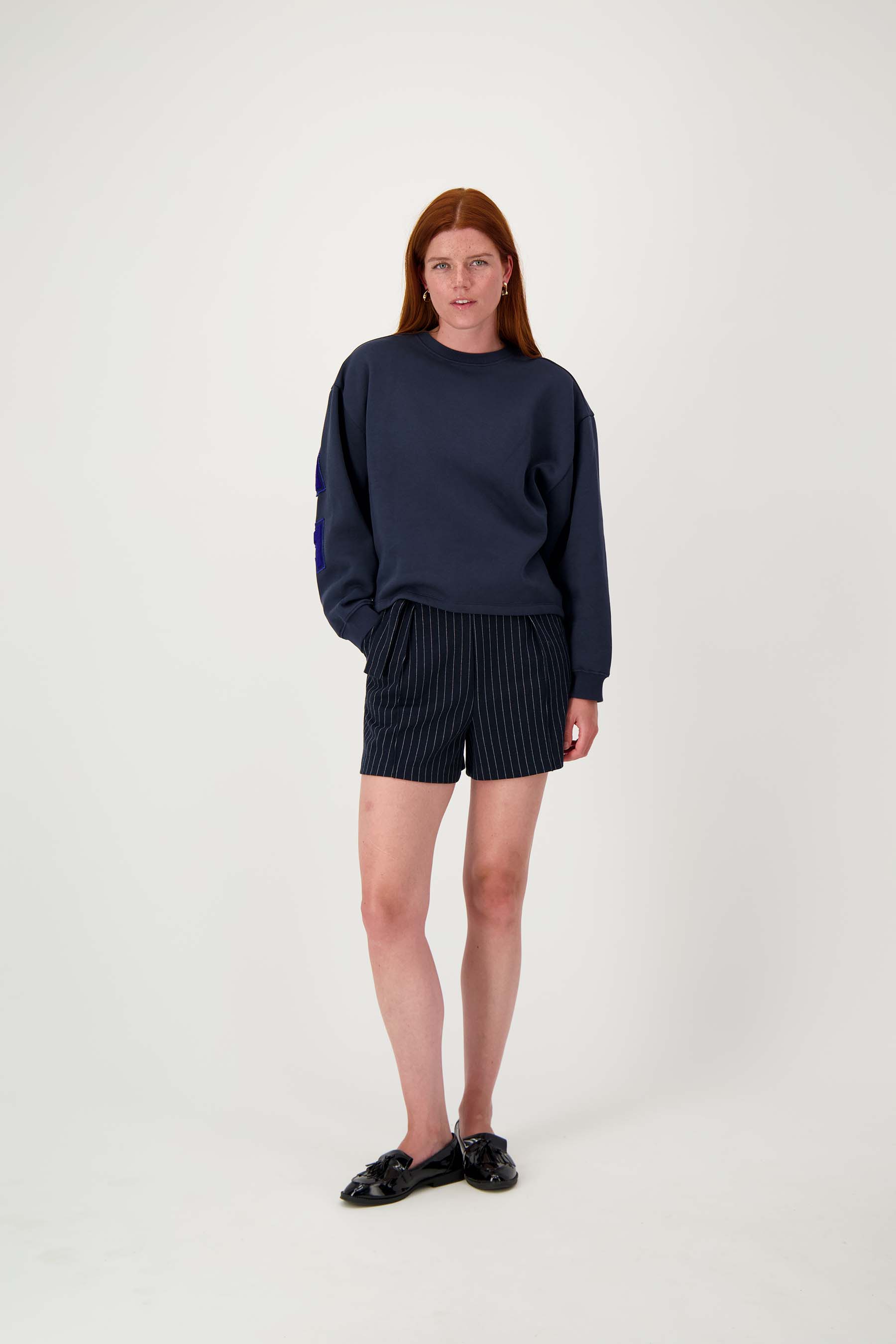 krijtstreep short