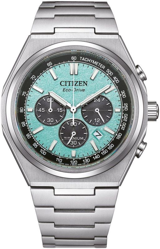 Citizen - Solar Horloge - Zilverkleurig - Titanium - Saffierglas
