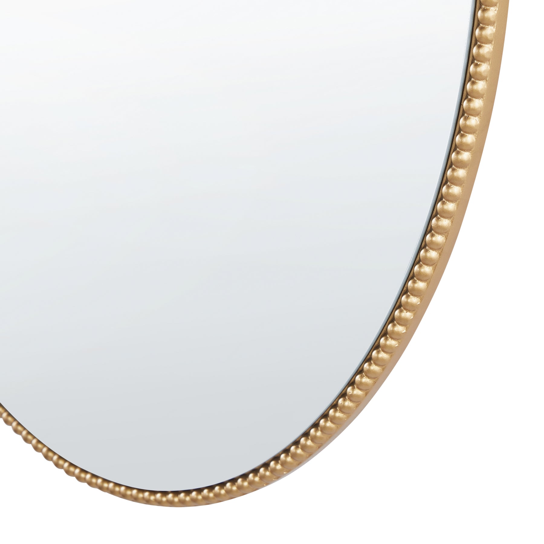 Beliani - OUVEA - Wandspiegel - Goud  - Hars