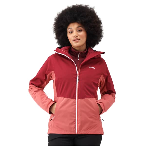 Veste randonnée REGATTA W WENTWOOD VIII MINERAL RED/RUMBA RED (RUMBA RED)