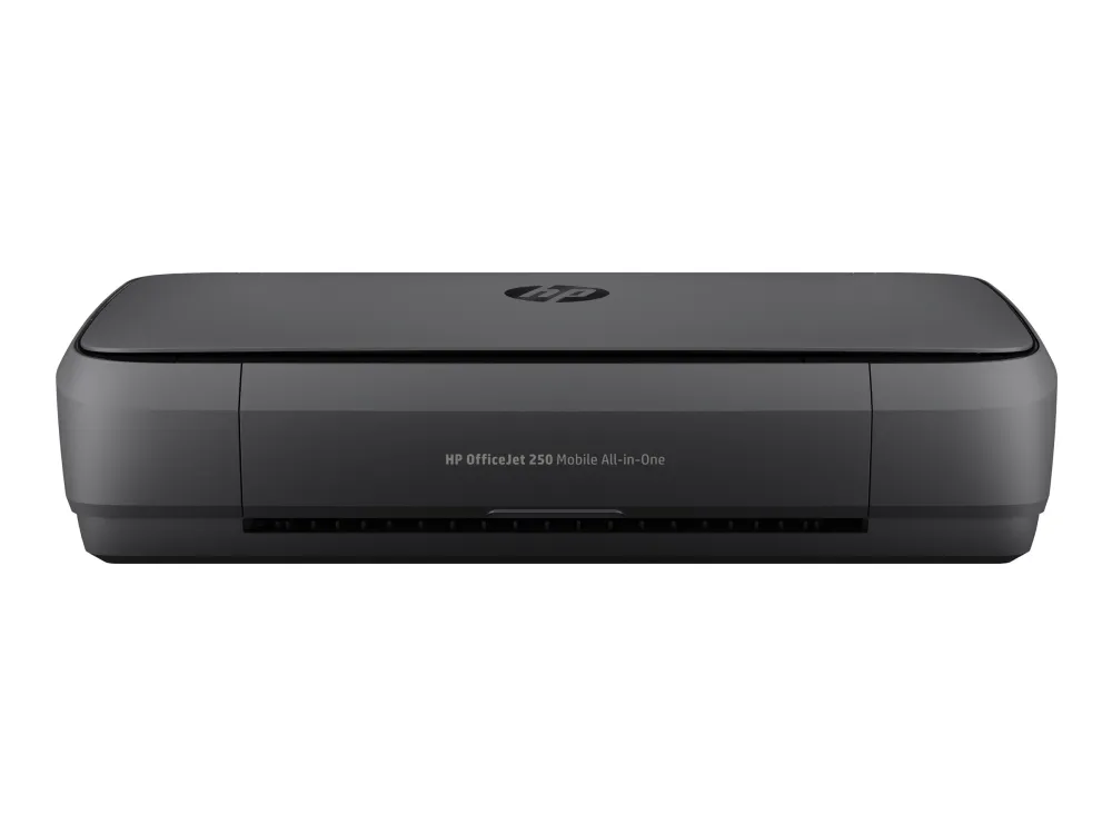 HP Officejet 250 Mobile All-in-One - Multifunktionsprinter - farve - blækprinter - Legal (216 x 356 mm) (original) - A4/Legal (medie) - op til 8 spm (kopiering) - op til 10 spm (udskriver) - 50 ark - USB 2.0, USB vært, Wi-Fi