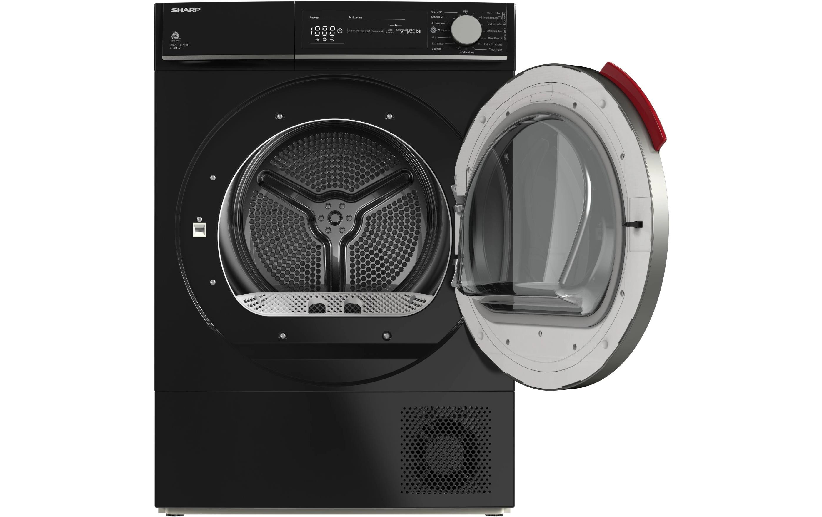 Wäschetrockner KD-NHH8S9GB3-DE Rechts<br>Wärmepumpentrockner