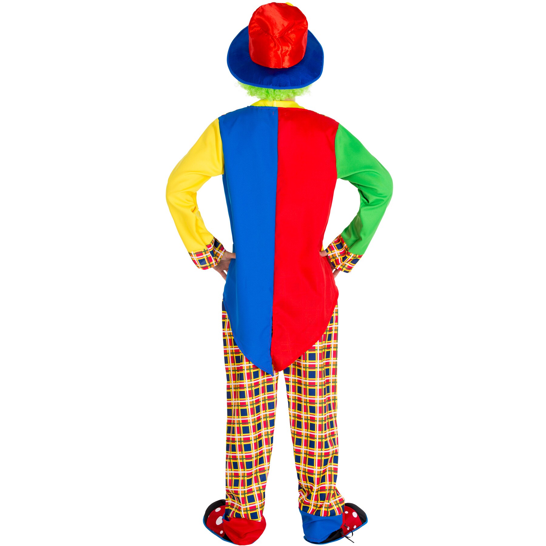 tectake® Herrenkostüm Clown Alfredo