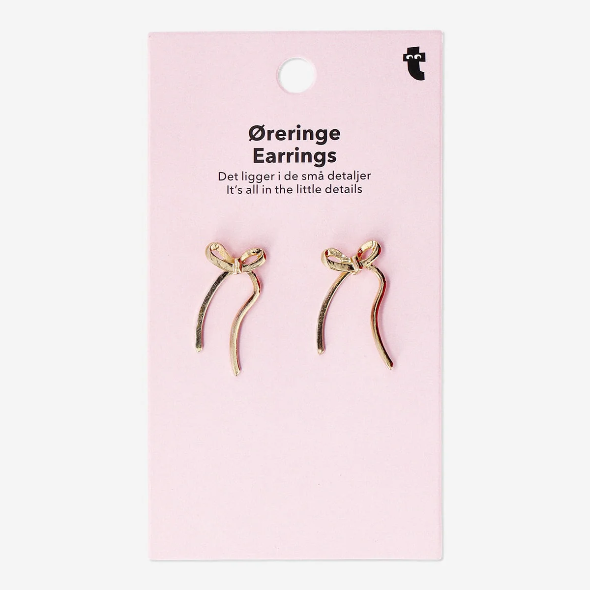 Oversize øreringe i sølv - 2 stk