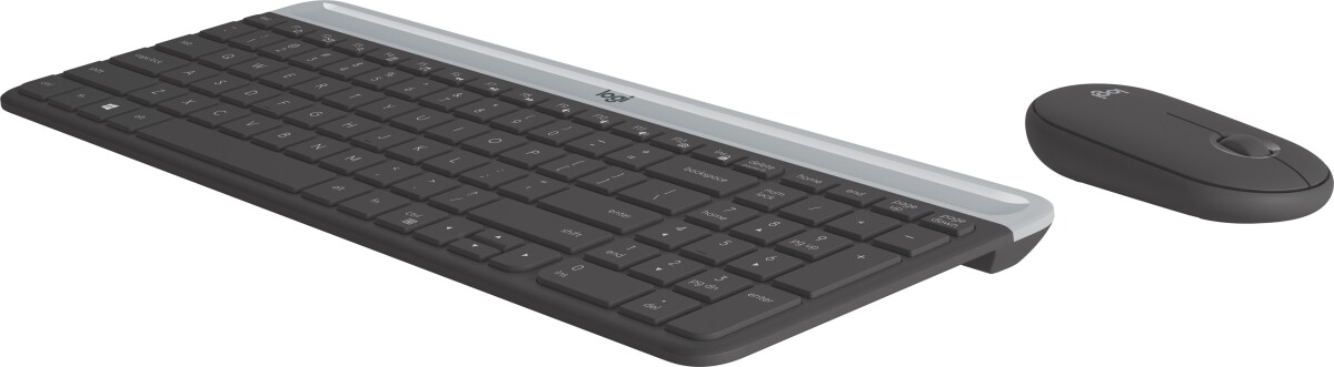 Logitech Mk470 - Trådløs Mus Og Tastatur - Sort