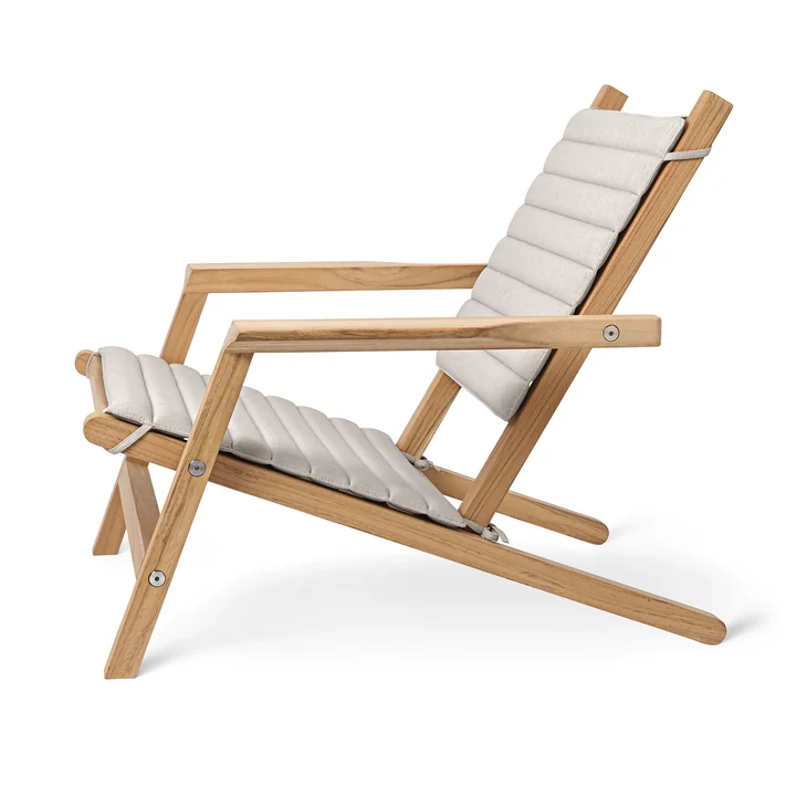 Carl Hansen - AH603 Rückenkissen, Stoff Agora Life Oat 1760, beige