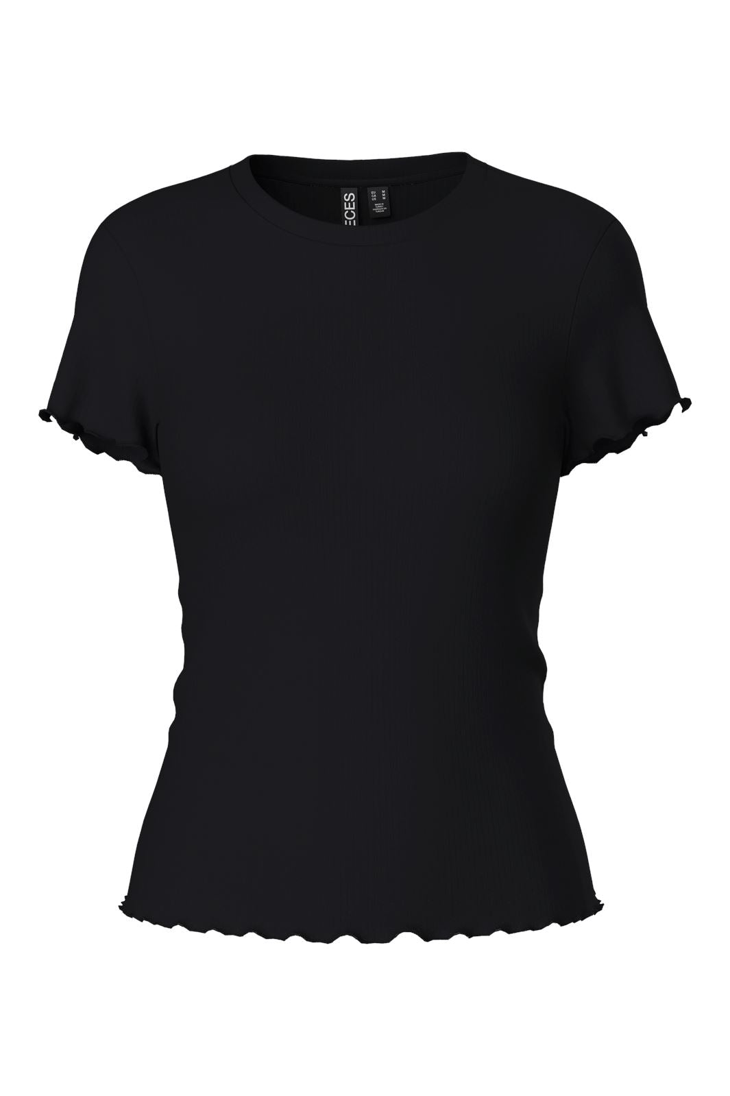 Pieces Pcnicca Ss O-Neck Top 3782147 black