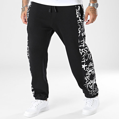 Pantalon Jogging Print 75GAA316 Noir