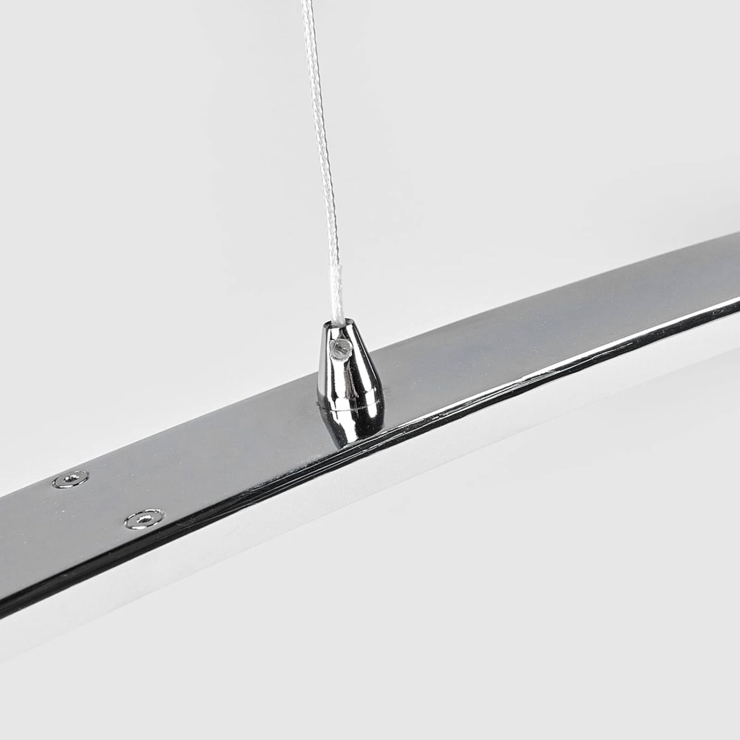 Lucande LED Lorian (Modern) in Chrom aus Aluminium (216 flammig,) Wohnzimmerleuchte
