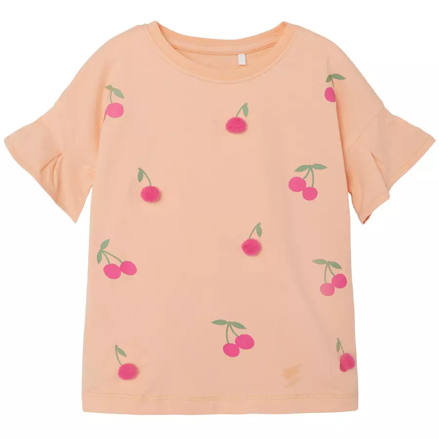 name it T-Shirt Nmffenja Peach Nectar
