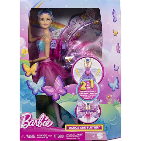 Barbie sommerfugle danser dukke – flere varianter – assorteret