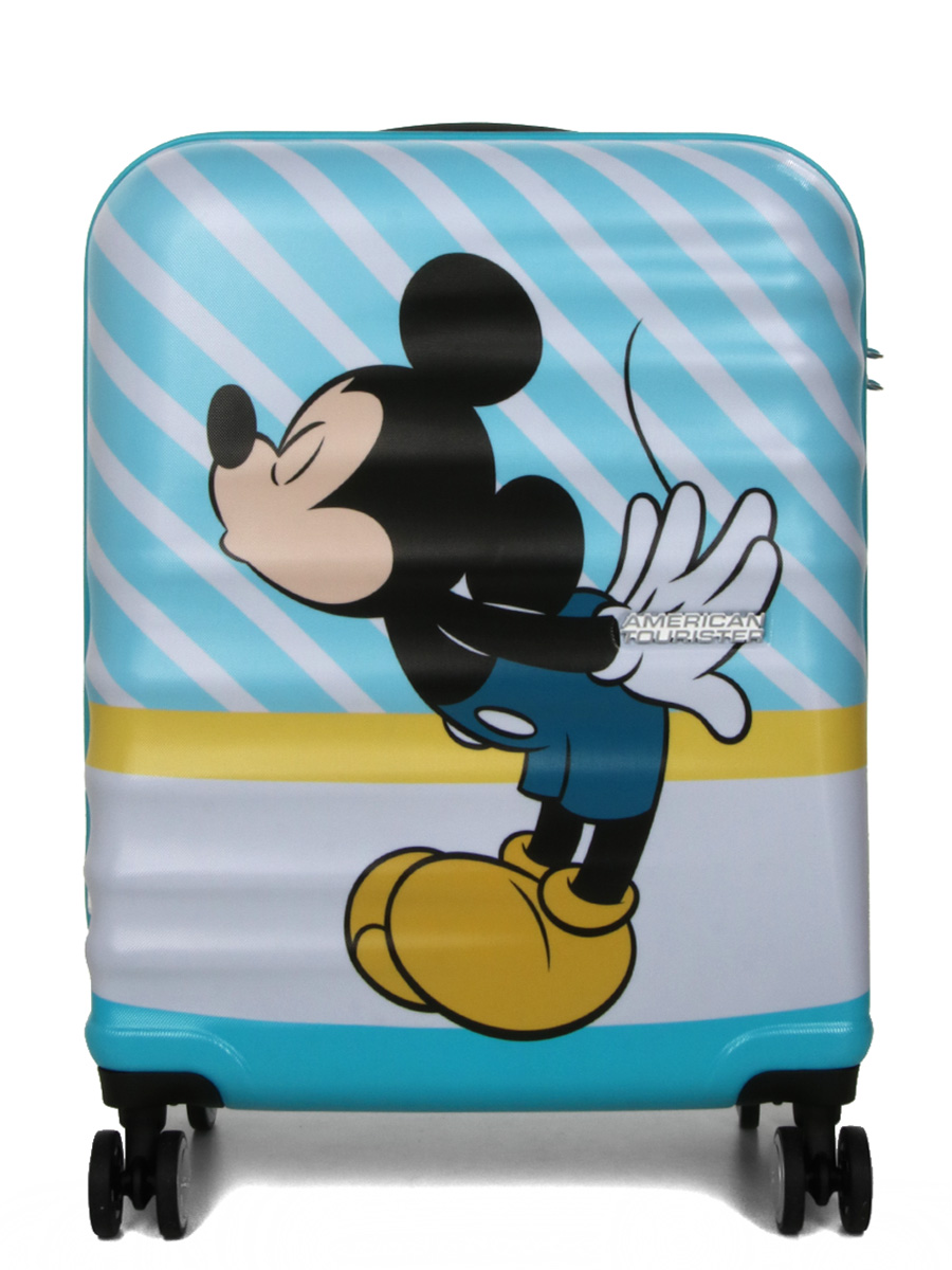 Valise  by American Tourister Mickey Blue Kiss 55 cm