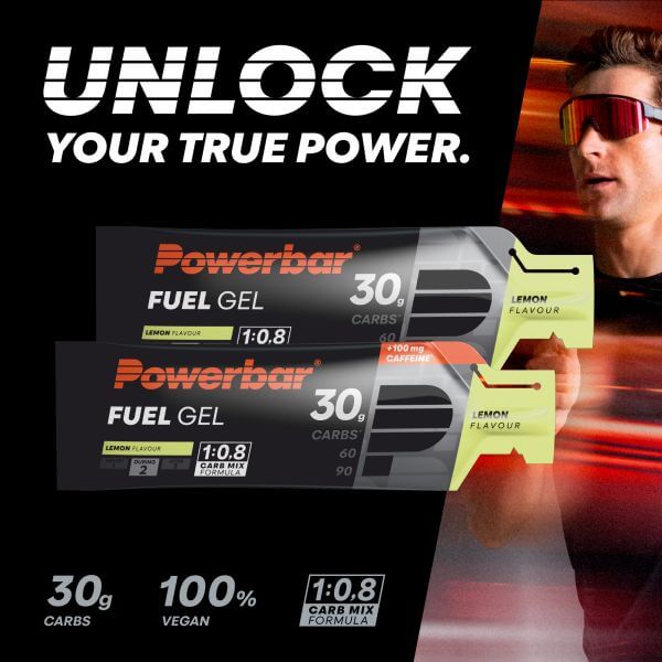 PowerBar Black Line Fuel Gel, Lemon