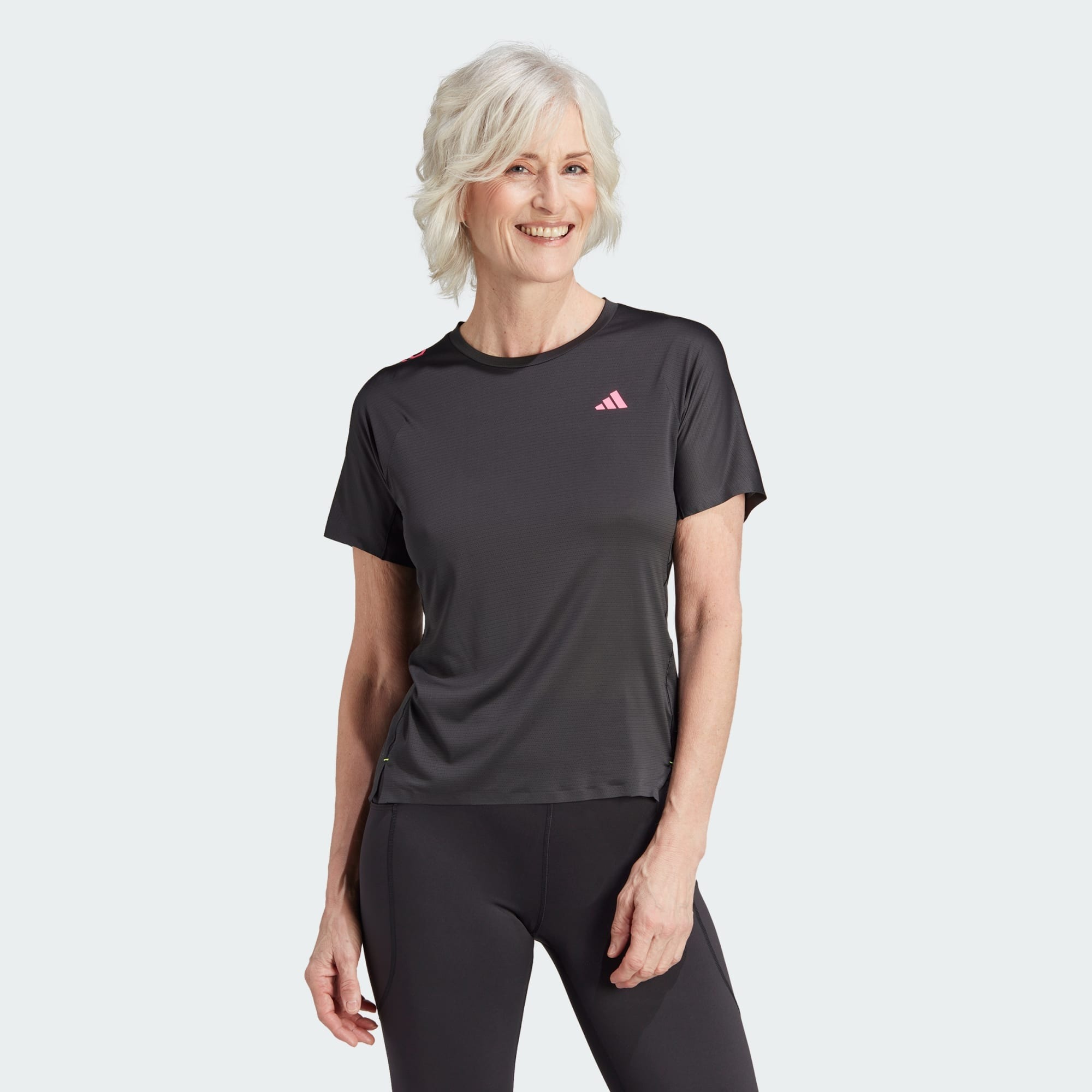Adizero Running Tee Dame Black