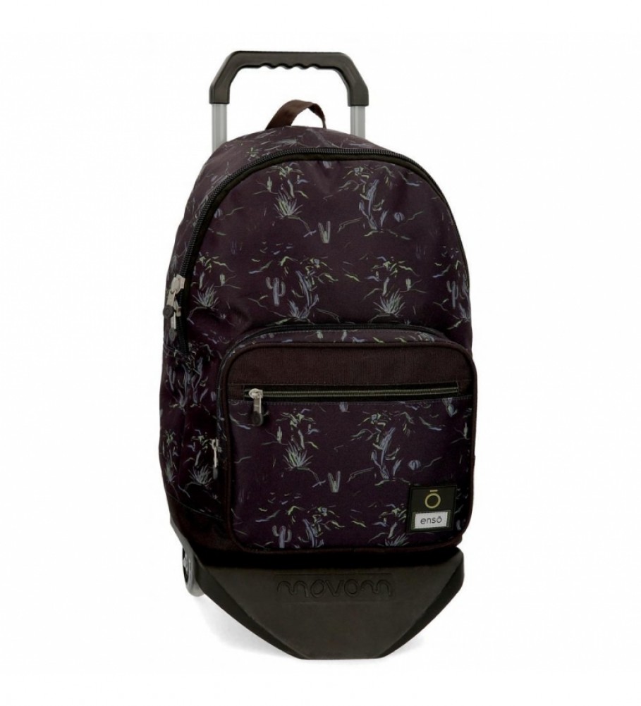 Mochila com Rodinhas Enso West Preta