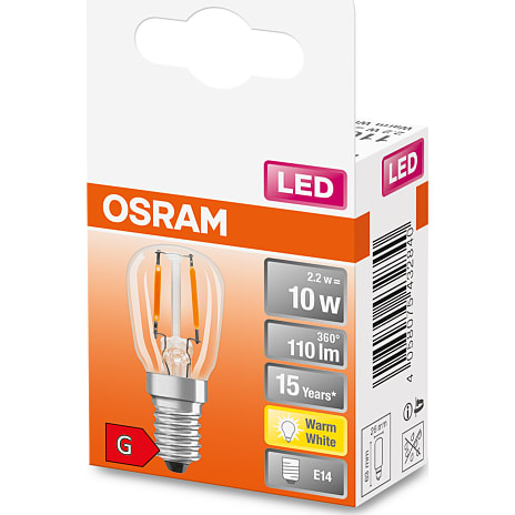 Osram LED pære 10W - varmt hvidt lys