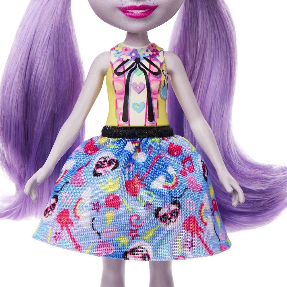 ENCHANTIMALS - BETES CITADINES - POUPEE VIOLETTA PANDA