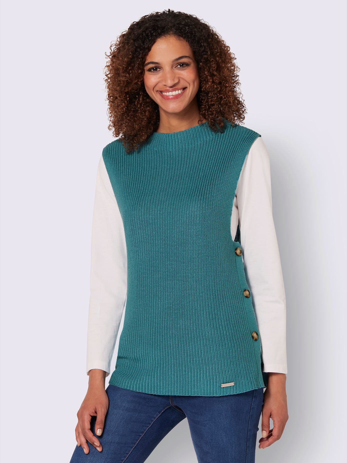 Débardeur en tricot 50% coton