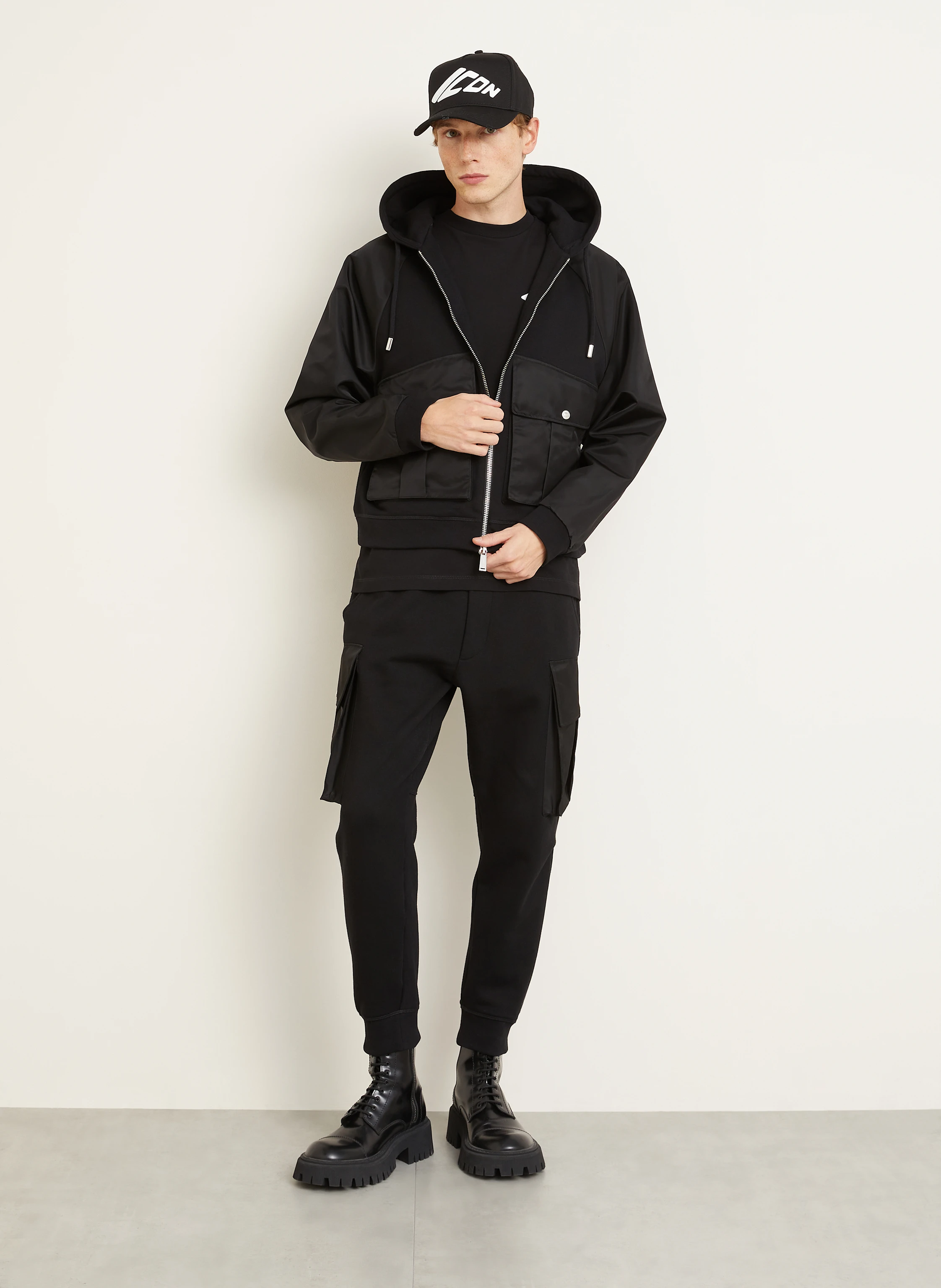 DSQUARED2 Jacke im Materialmix