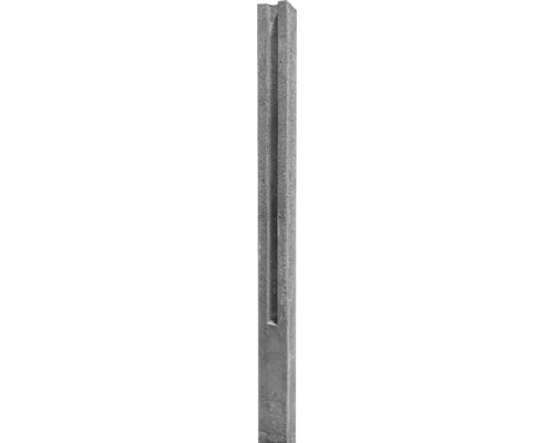 Tussenpaal standaard, enkelzijdig, 116/170 x 11 x 11 cm, grijs
