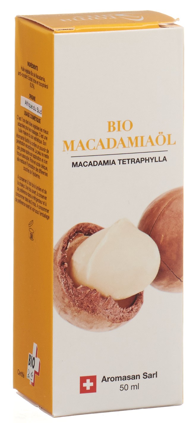 Aromasan Macadamiaöl<br>50 ml, Bio