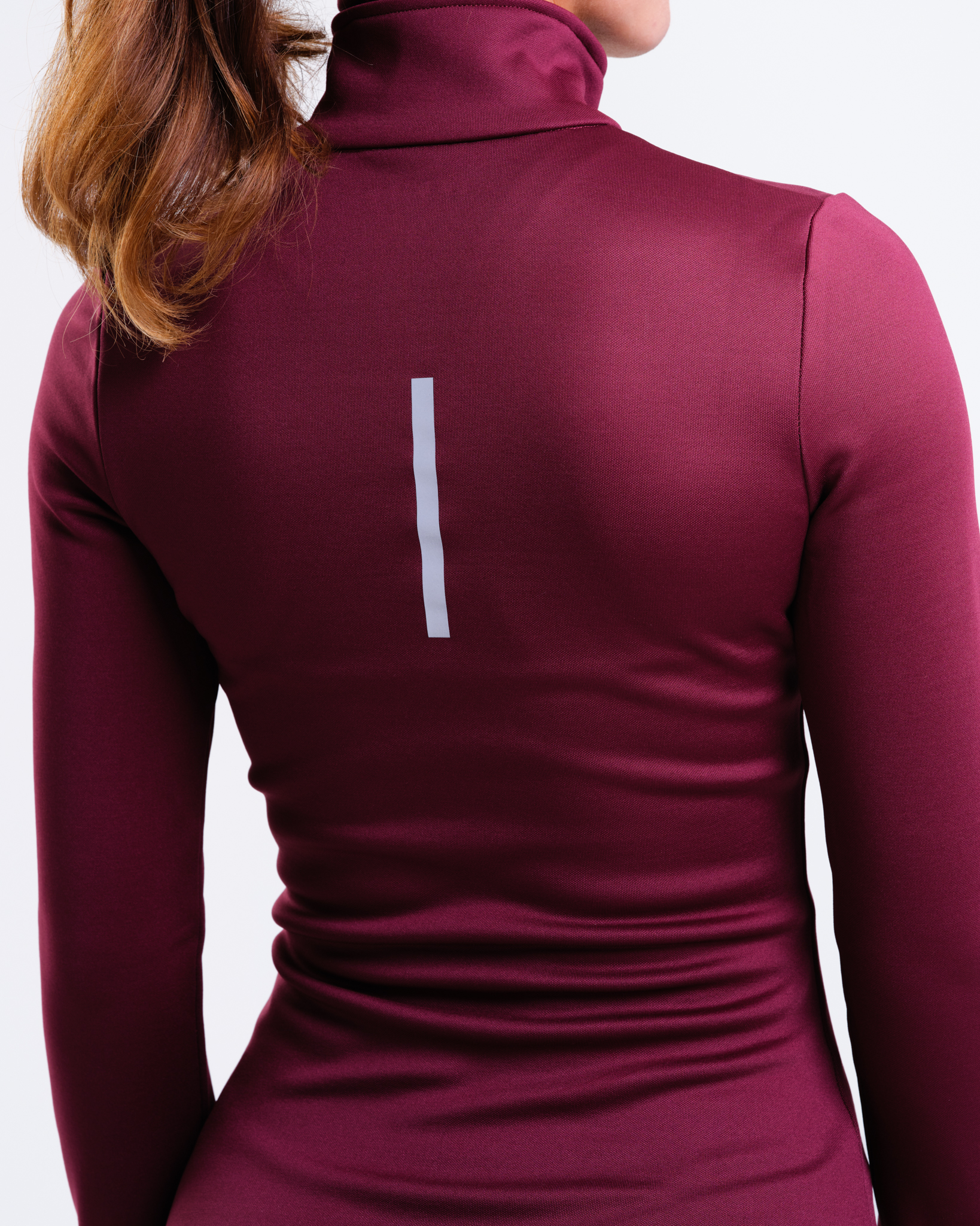 LEVITY Accelerate Winter Half Zip LS Burgundy