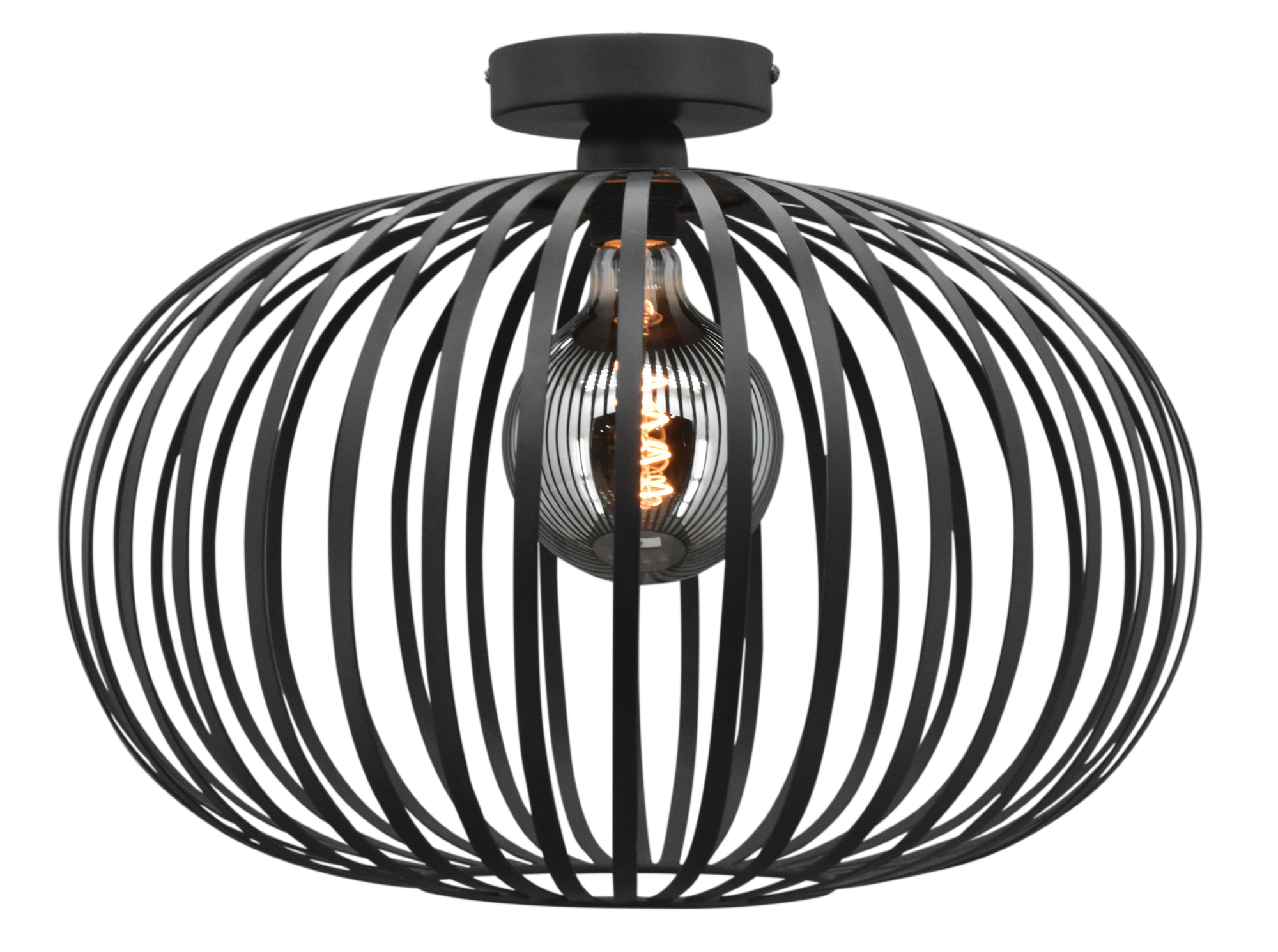 Plafonniere Lido large black