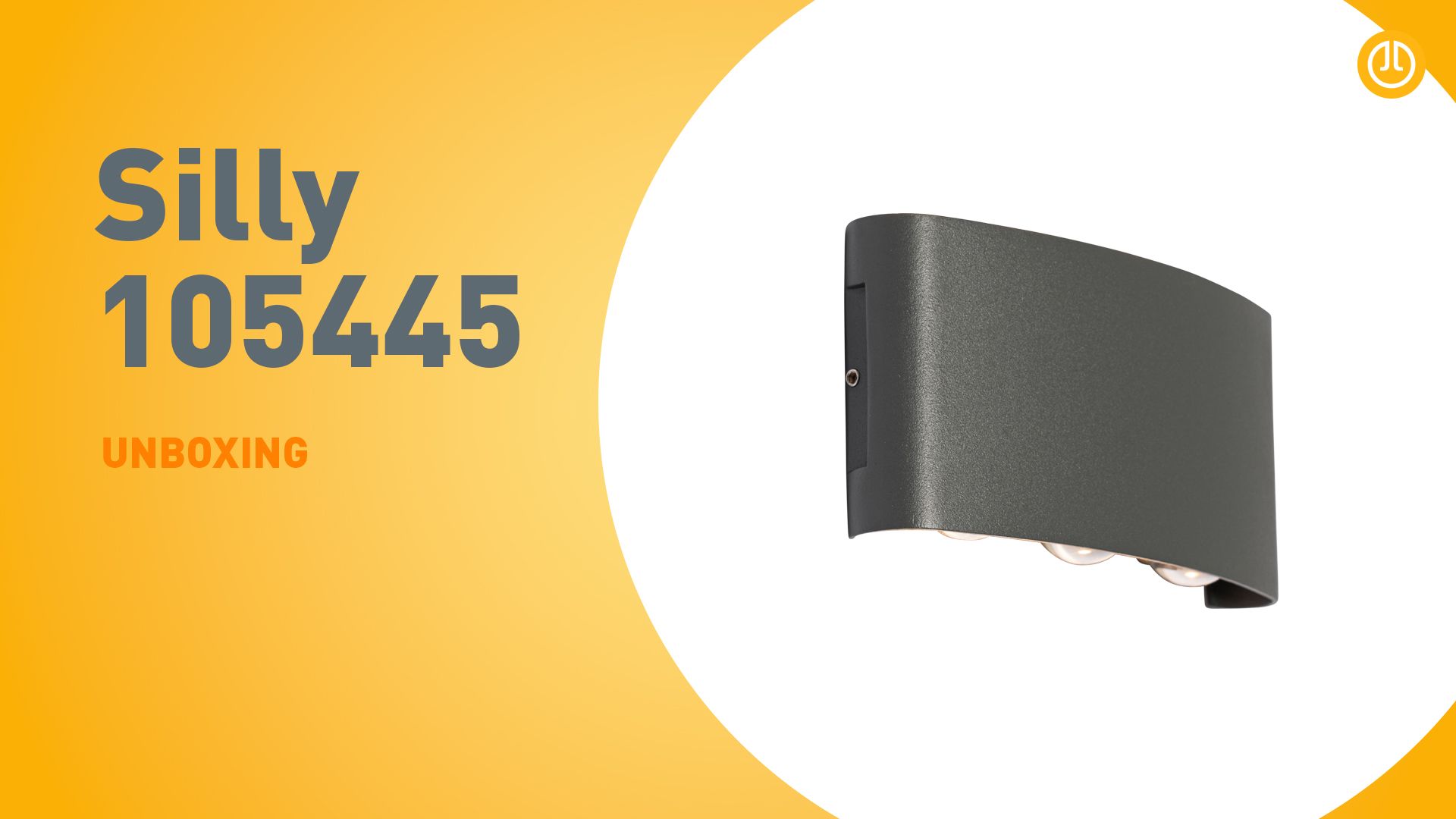 Buiten wandlamp donkergrijs incl. LED 6-lichts IP54 - Silly