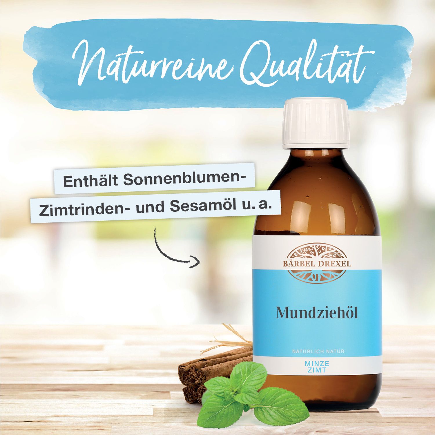 Bärbel Drexel Mundziehöl Minze/Zimt