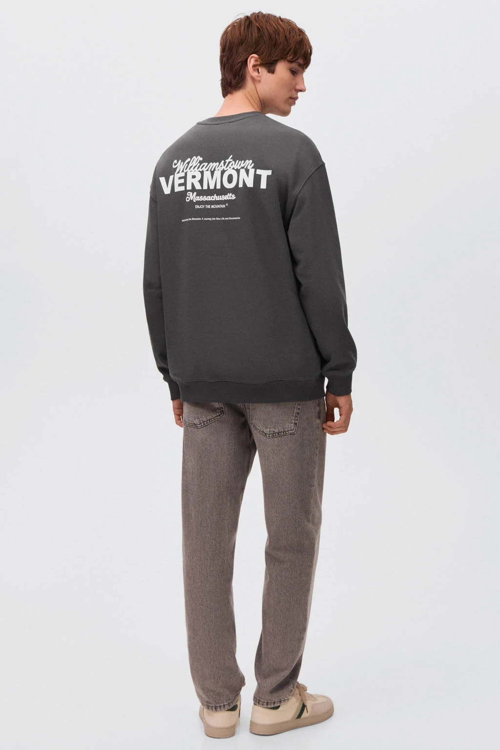 MANGO TEEN sweater antraciet
