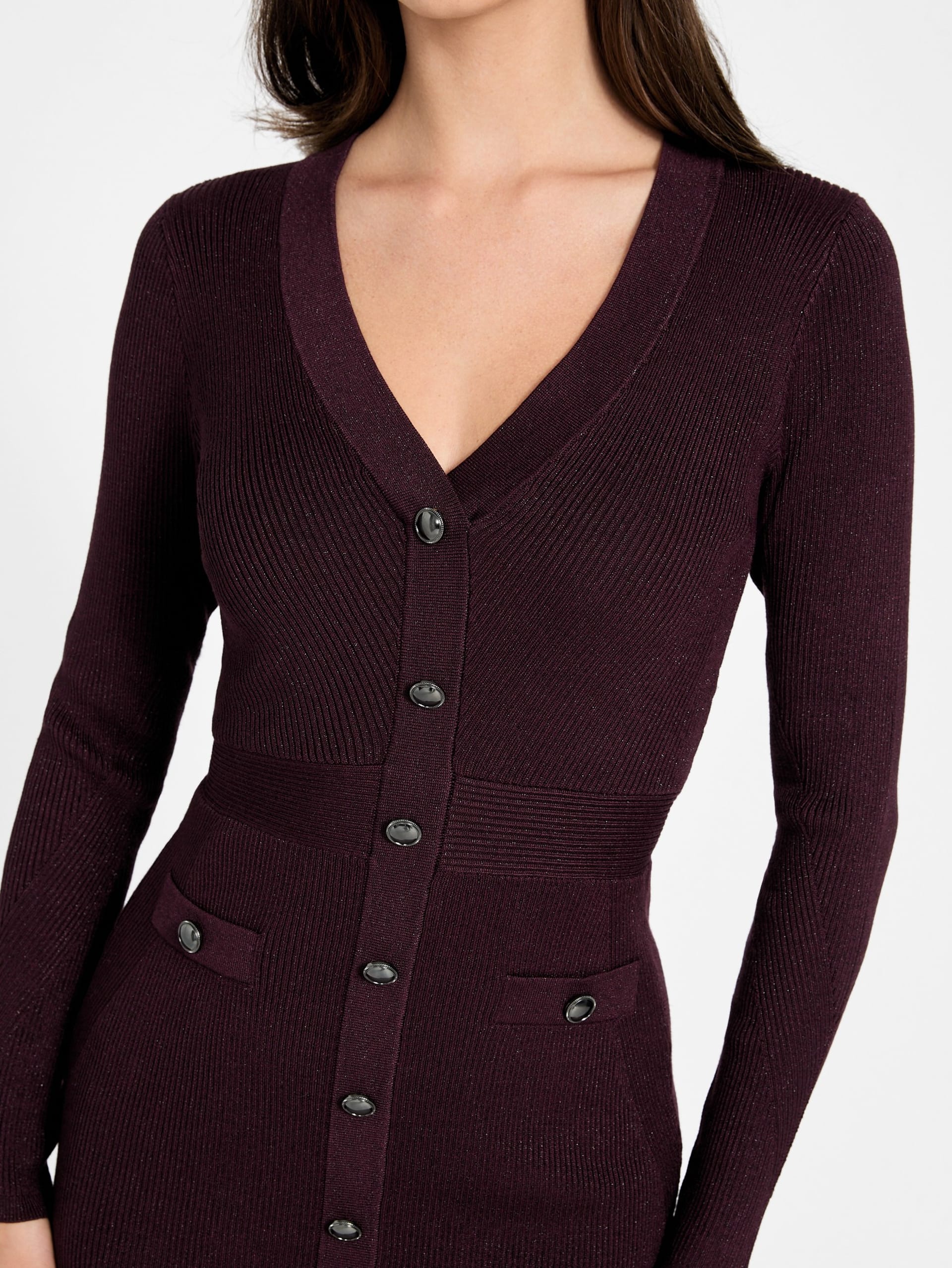 Vestido Cammi de malha metálica