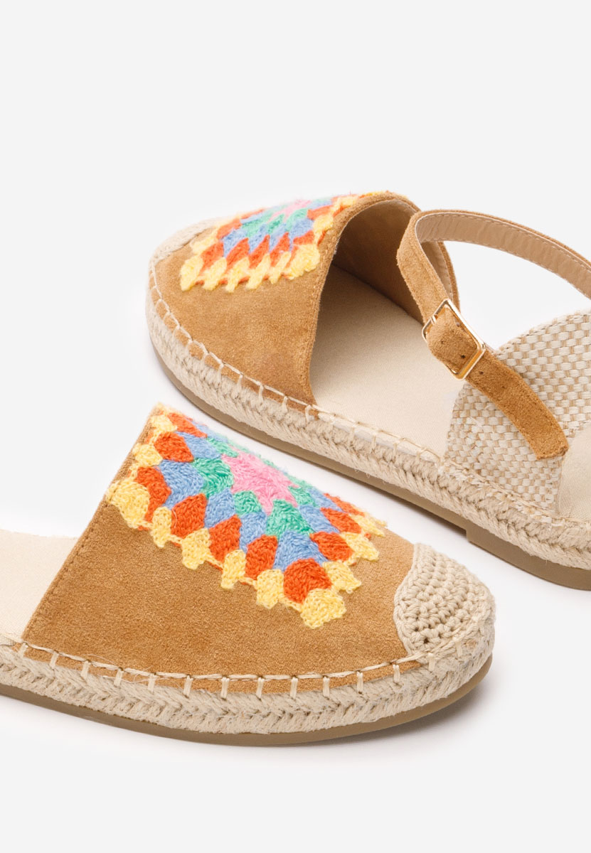 Espadrilles femme chameau Graciella