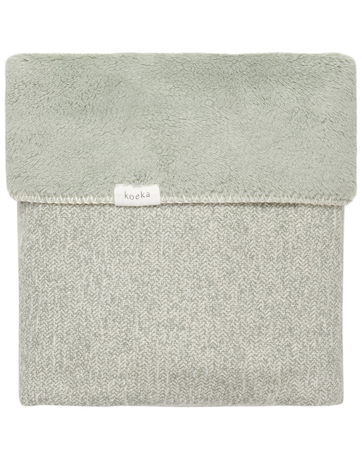 Babydecke VIGO TEDDY (75x100) in shadowgreen