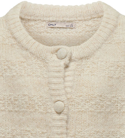 Kids Only Cardigan - Strick - KogKlarisa - Birch/Melange