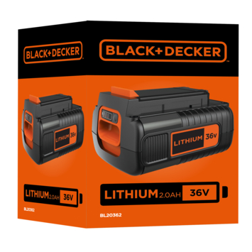 Black Decker 36V accu 2.0Ah type BL20362-XJ