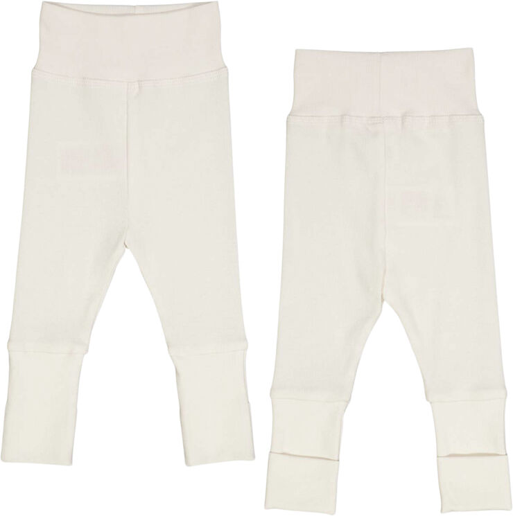 Müsli by Green Cotton Rib pants Balsam cream