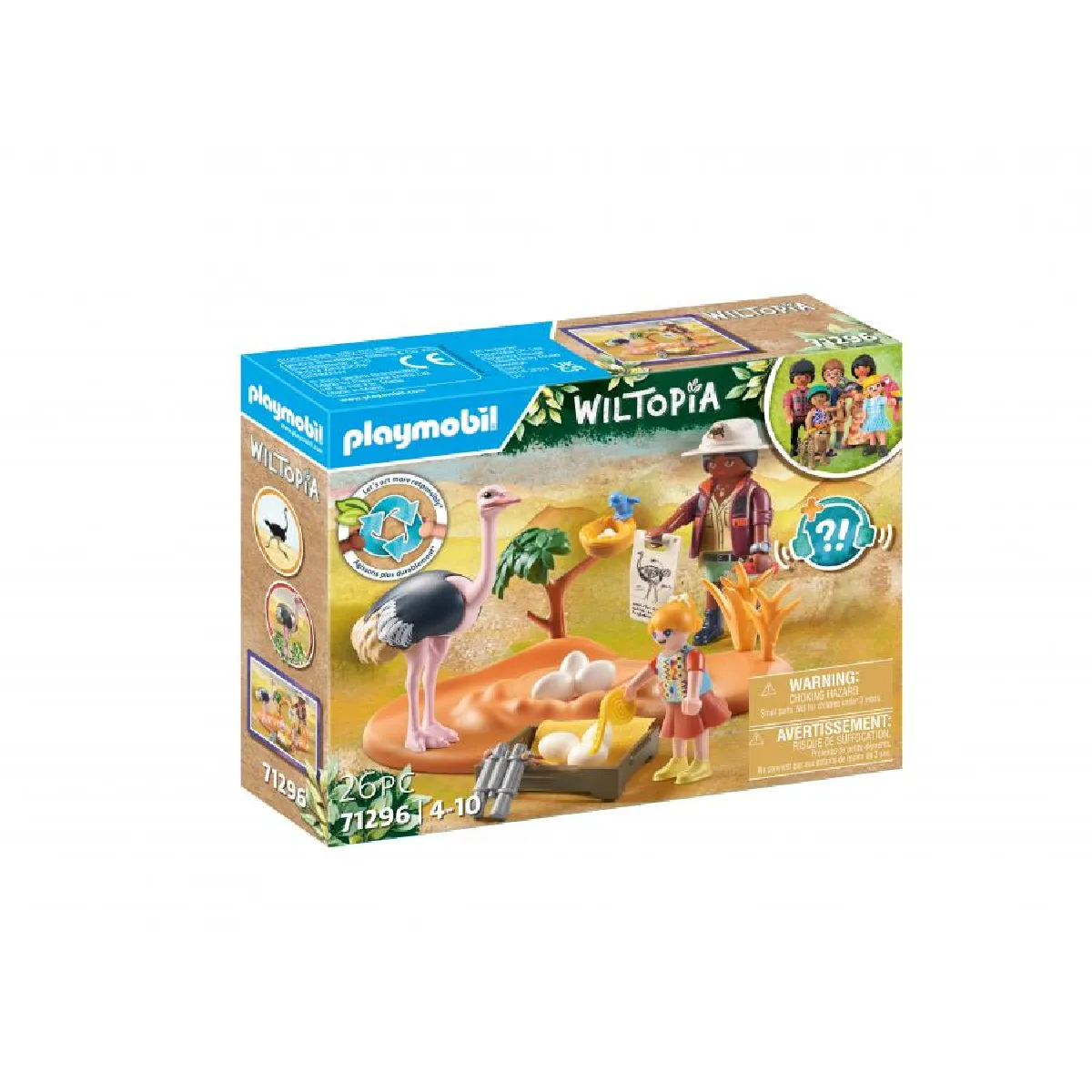 Playmobil® PLaymobil 71296 Explorateurs & Nid d'autruche