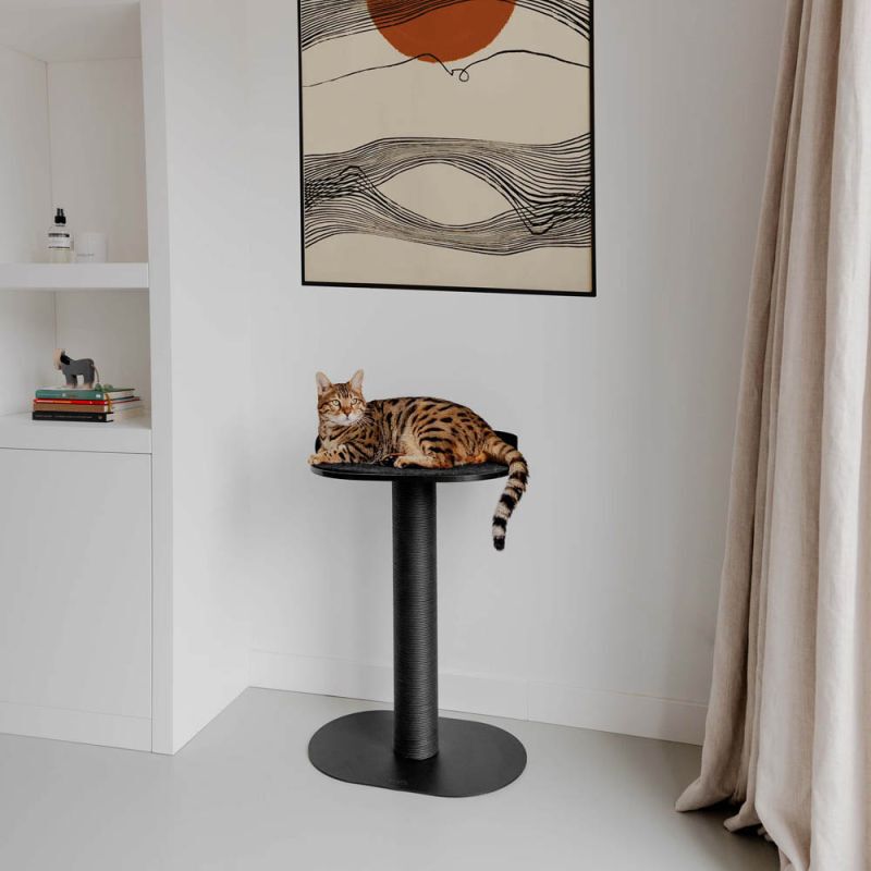 District 70 OASIS 80 - Krabpaal - Zwart - 80x35x74 cm