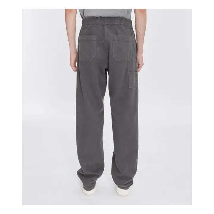 A.P.C. Pantalon Chuck Coton Bio | Gris anthracite