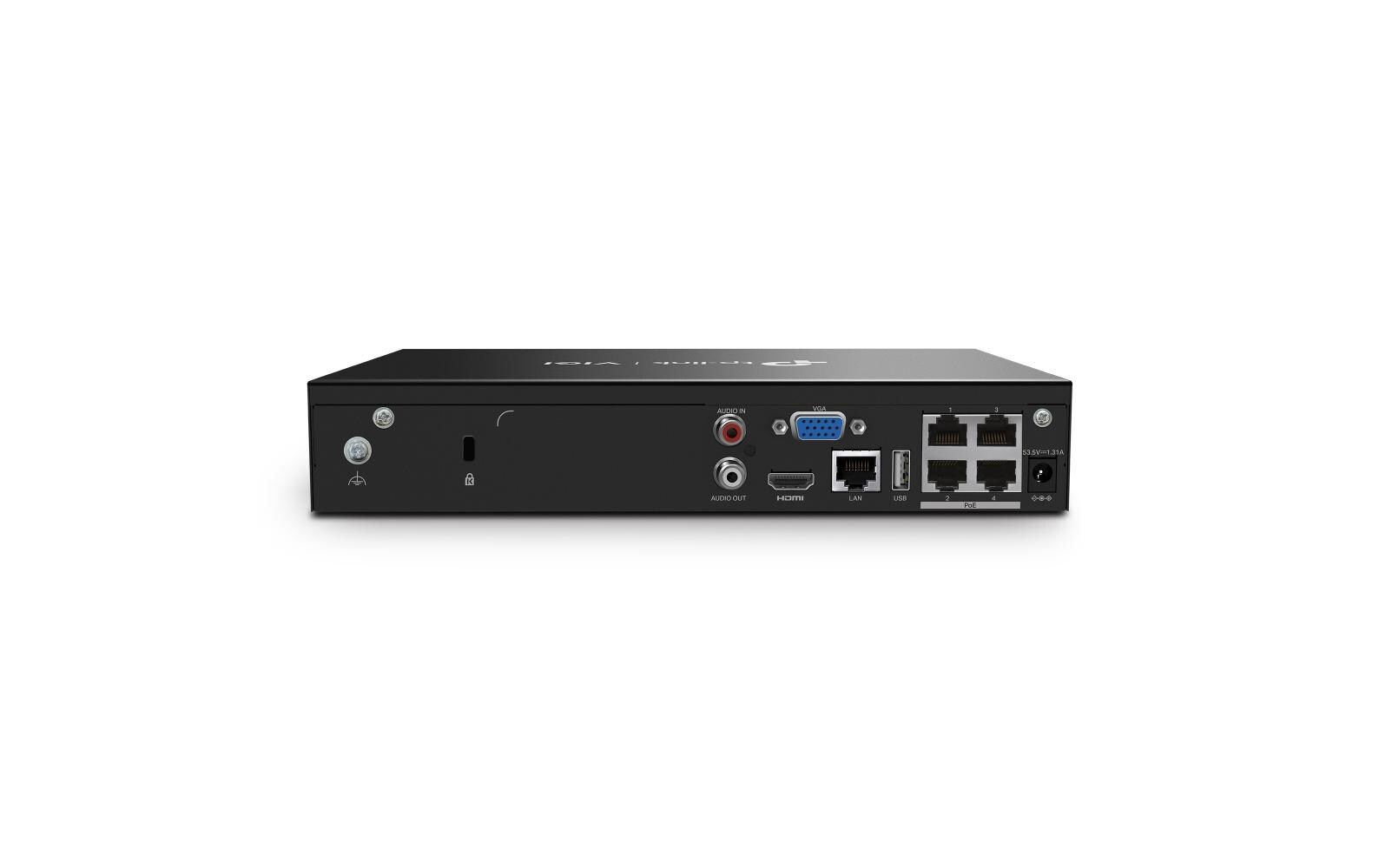 Netzwerkrekorder PoE VIGI NVR1004H-4P 0 TB, 4 Kanal<br>VIGI 4-Kanal-PoE-Netzwerk-Videorekorder
