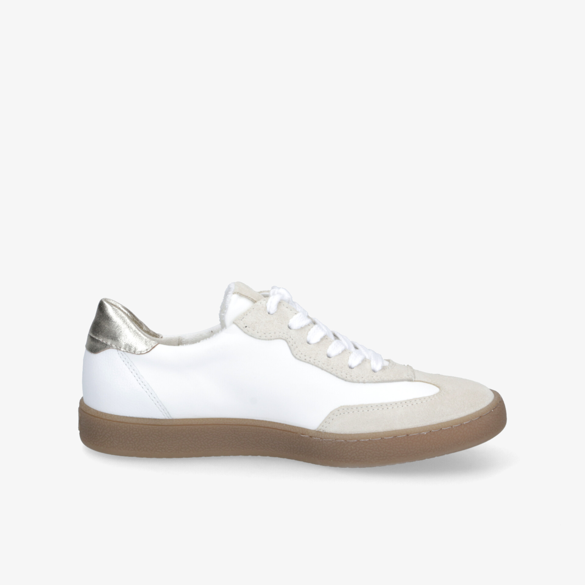 paul green Damen Klassische Schnürer beige