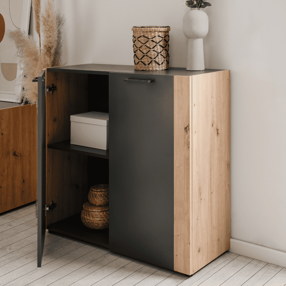 Calicosy - Handig - B89 cm - Antracietgrijs