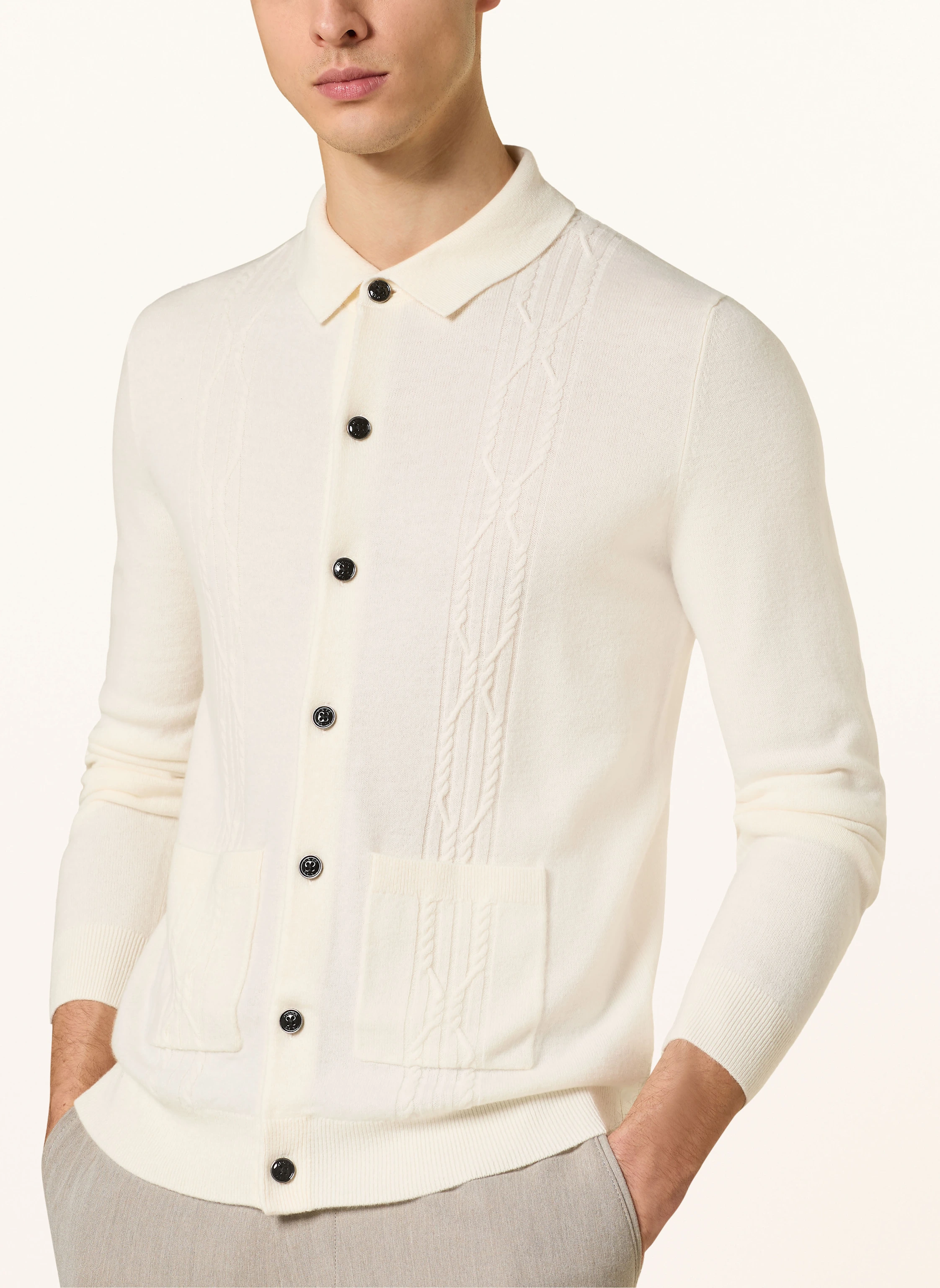 REISS Strickjacke