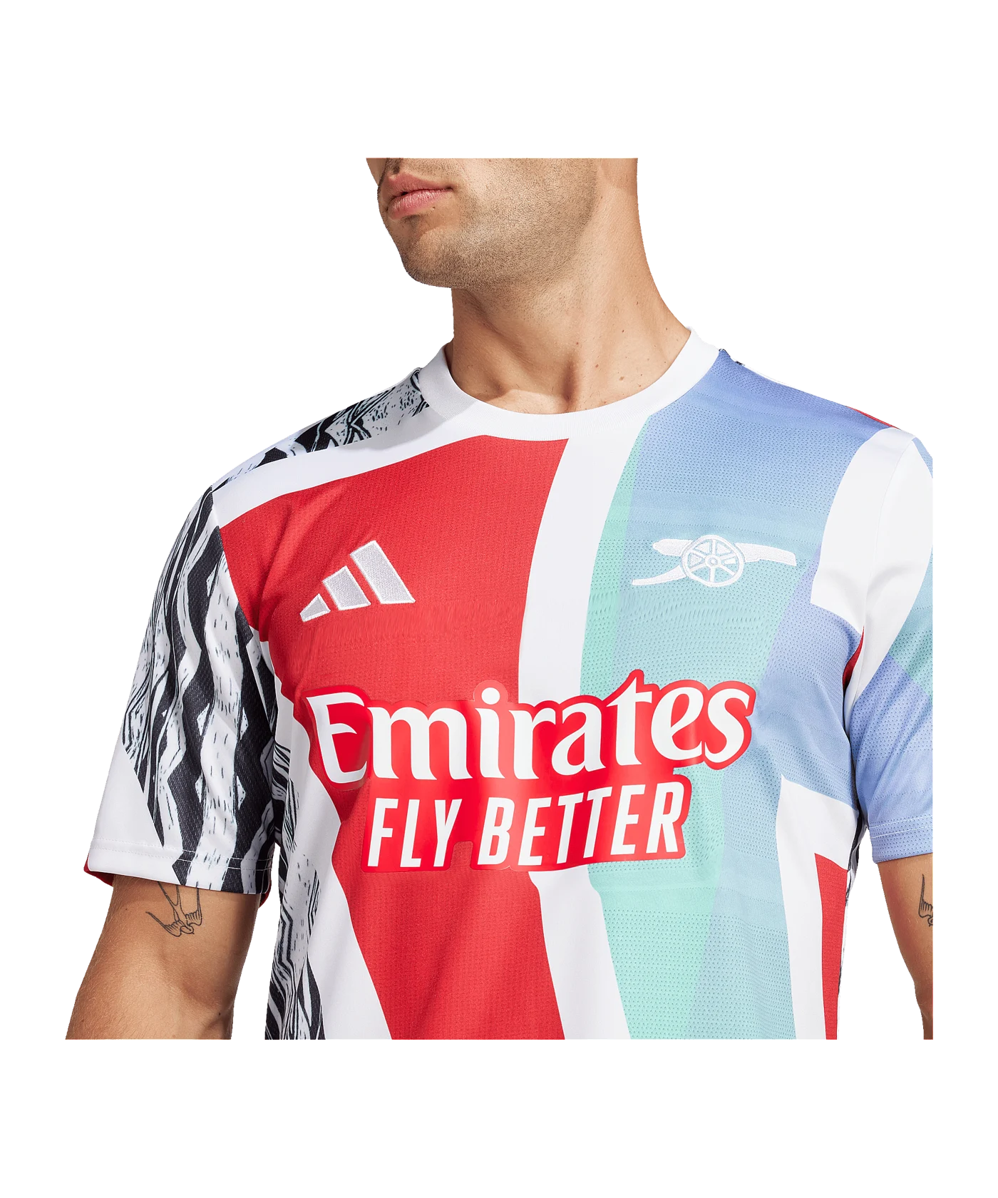 adidas FC Arsenal London Prematch Shirt 2024/2025 Rot