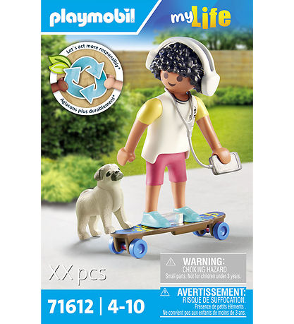 Playmobil My Life - Dreng med Hund - 71612 - 8 Dele